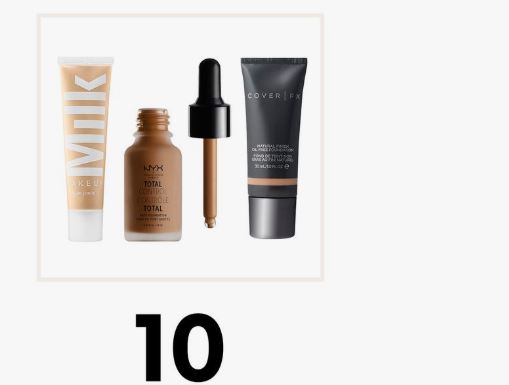 Top 10 Foundation Full Coverage For All Skin | Best foundation for all skin types