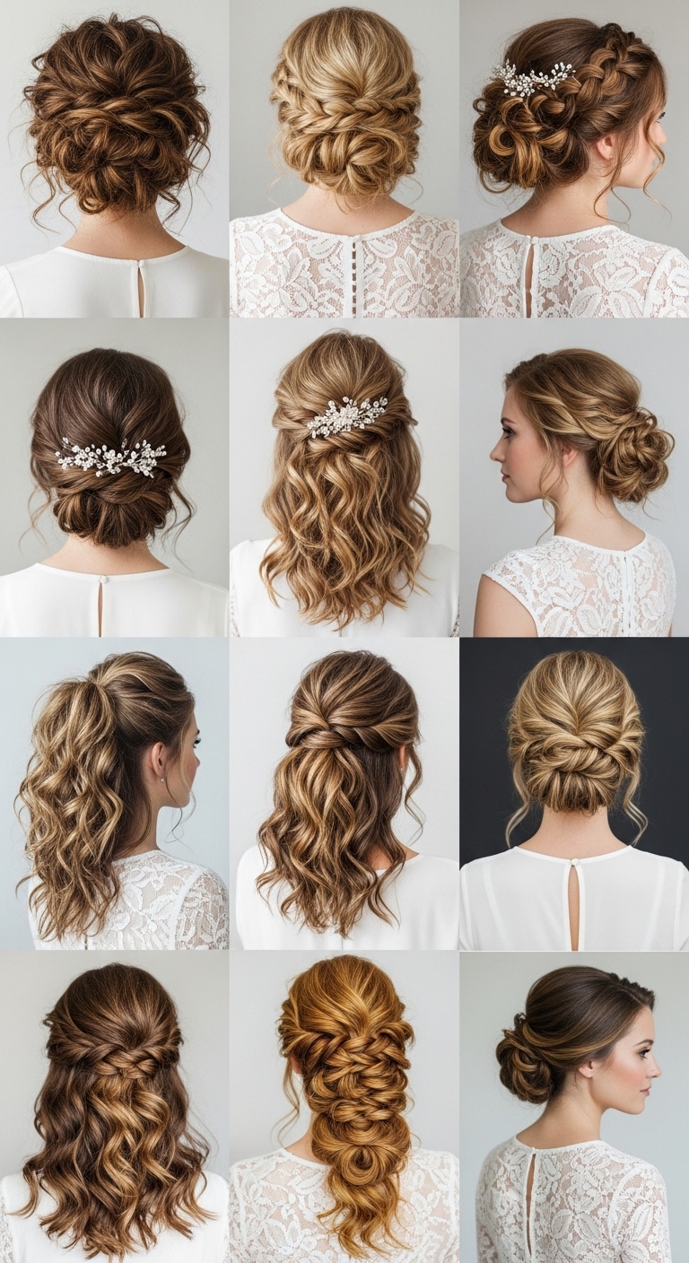 Curly Bridesmaid Hairstyle Ideas: Elegant and Easy Looks for Every Wedding