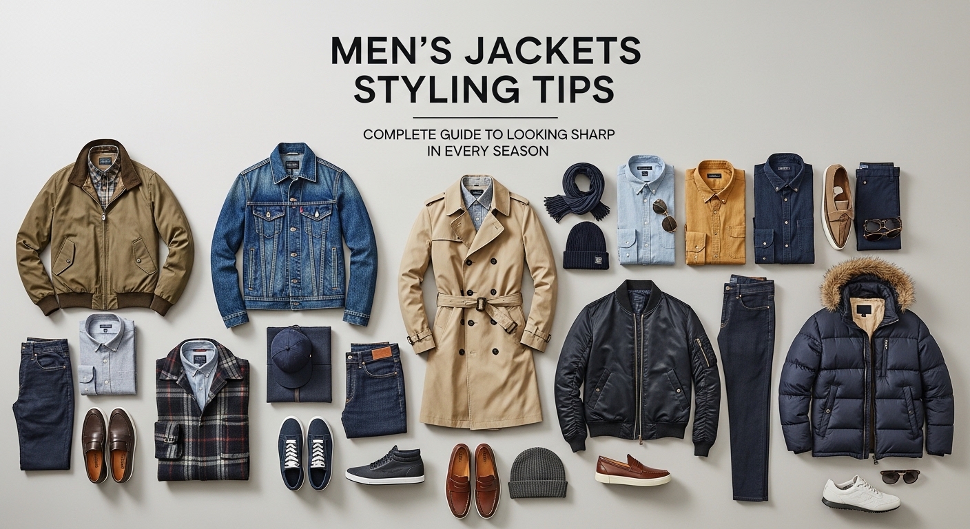 Men's Jackets Styling Tips: Complete Guide to Looking Sharp in Every Season
